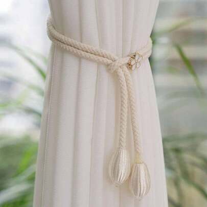 1 件/2 件可调节窗帘绑带，豪华窗帘绑带