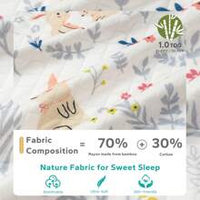 Lilbestie 1pc Baby Sleeping Bag, Wearable Blanket With Foot Pocket, Suitable For Toddlers And Infants - Multicolor - View 3