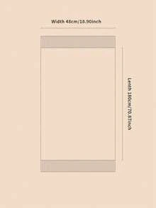 1 Khăn Polyester Sọc Thanh Lịch, Dày, Dài, Có Tua Rua, Mùa Đông - Sọc đen và xám - Xem 7