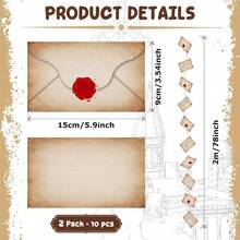 2 包师浮动录取通知书横幅适用于万圣节派对装饰、圣诞节万圣节派对装饰用品、圣诞节 - 棕色 - 查看 3