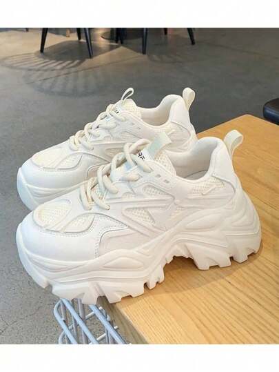 Nuevos zapatos informales para mujer de moda, ligeros, transpirables, adecuados para deportes, vintage, elegantes, a la moda, vacaciones, senderismo al aire libre, correr, escalada de montañas, antideslizantes, cómodos y casuales al aire libre,Zapatillas de cuña para mujer, cómodas y elegantes, Zapatos deportivos casuales para mujer, estilo chunky, Perfectos para aire exterior, actividades deportivas ,Zapatos deportivos casuales para mujer al aire libre, livianos, transpirables, antideslizantes, chunky de moda Zapatos para aumentar la altura y entrenamiento