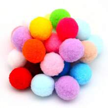 Pom Poms mềm mịn 3cm 30mm Quả bóng Pompoms thủ công Đồ trang trí Giáng sinh cho đám cưới DIY Đồ dùng thủ công may vá - Nhiều màu - Xem 4