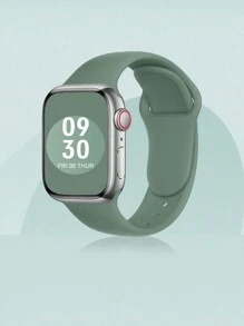 St.siabe Đồng hồ đeo tay thể thao mềm mại, thoáng khí, màu trơn cổ điển, khóa silicon, tương thích với dây đeo đồng hồ Apple 38mm, 40mm, 41mm, 45mm, 44mm, 42mm, 49mm, dây đeo thông thường đa năng, vòng đeo tay, quà tặng ngày lễ, kèm phụ kiện Ultra Series 9/8/7/6/5/SE/4/3/2/1 - 42mm/44mm/45mm/49mm - Xem 18