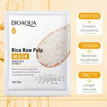MASCARILLA DE ARROZ BIOAQUA 25G - Blanco - Ver 1