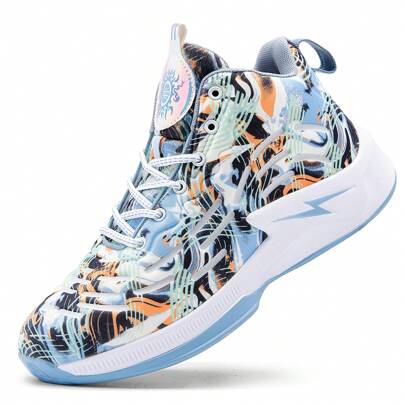 JEKO Men Basketball Shose Fashion Sneakers Breathable Running Shoes Non Slip Sport Shoes