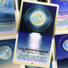 Mystic Moon Oracle Cards Oracle Cards,Practical Magic,Oracle,Esoteric,Magic Games,Shoot The Moon Game - Photo Color - View 9