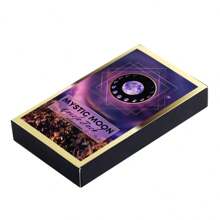 Mystic Moon Oracle Cards Oracle Cards,Practical Magic,Oracle,Esoteric,Magic Games,Shoot The Moon Game - Photo Color - View 4