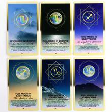 Mystic Moon Oracle Cards Oracle Cards,Practical Magic,Oracle,Esoteric,Magic Games,Shoot The Moon Game - Photo Color - View 6