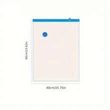 6pcs Space-Saving Vacuum Storage Bags With Hand Pump - Reusable, Portable, And Airtight Containers For Organizing Blankets, Bedding, Clothes, Quilts, And Duvets - Ideal For Home Storage, Travel, And Closet Organization Decorations Decor Festival Decor Room Decor Home Decor Bed Room Decor Dress Pants Shoes Jeans Boots Skirt Bedroom, Organizer, Home Storage, White T Shirt Women, Black Pants Women, Ladies Winter Clothes, Dress, - Multicolor - View 3