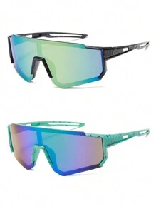 1/2Pcs Kids Fashion Glasses Youth Baseball Lightweight TR90 Frame Sports Cycling Shades For Boys Girls - Multicolor - View 22