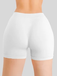 Set 2 Boxer Short Mujer Faja Moldeado Calzon Levanta Gluteos - Blanco - Ver 7