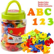 78 Pcs Magnetic Letters Numbers Alphabet Fridge Magnets Colorful Plastic ABC 123 Vocabulary Educational Toy Set Preschool Learning Spelling Counting Uppercase Lowercase Math Symbols For Kids, Random Accessories Color,Educational Toys,Alphabet,Magnetic Letters,Kids Toys,Magnets Kids,Mathematical Set,Educational Toys,Alphabet,Magnetic Letters