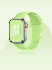 St.siabe Đồng hồ đeo tay thể thao mềm mại, thoáng khí, màu trơn cổ điển, khóa silicon, tương thích với dây đeo đồng hồ Apple 38mm, 40mm, 41mm, 45mm, 44mm, 42mm, 49mm, dây đeo thông thường đa năng, vòng đeo tay, quà tặng ngày lễ, kèm phụ kiện Ultra Series 9/8/7/6/5/SE/4/3/2/1 - 42mm/44mm/45mm/49mm - Xem 35