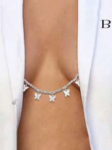 1雙時尚不銹鋼鈴鐺裝飾乳環適合女士適用於日常生活