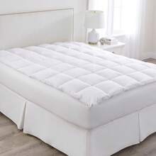 BrylaneHome BH Studio Mattress Topper - White - View 2