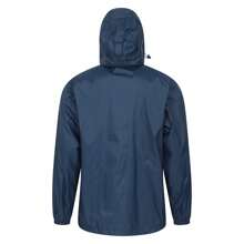 Mountain Warehouse Mens Pakka II Waterproof Jacket (Navy) - Navy Blue - View 2