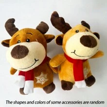 圣诞装饰 3 件天鹅绒圣诞老人毛绒玩偶 - 柔软、可爱、可爱的节日装饰 - 非常适合圣诞派对活动、圣诞树装饰和送礼（一些配件的形状和颜色是随机的） - 彩色 - 查看 9