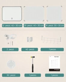 SONGMICS Shoe Racks - 白色 - 查看 9