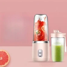1pc Rechargeable Portable Juicer Blender, Small Household Mini Juice Maker For Student