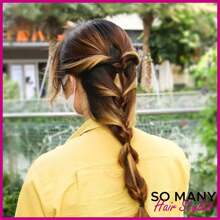 10Pcs Hair Tail Tools, Braid Accessories Ponytail Maker, French Braid Loop For Hair Styling, - Multicolor - View 6