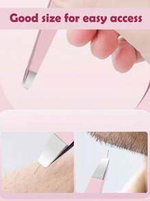 1件/4件套高精度眉镊套装,包含眉镊、睫毛镊、脱毛镊,适用于化妆、家居装饰、梳妆台、旅行、卧室等场合,是化妆配件、镊子、圣诞礼物、化妆品、化妆工具、平价好物、女士礼物、圣诞礼物的理想之选。 - 彩色 - 查看 6