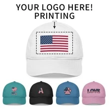1pc Customizable Baseball Cap For Men And Women, Any Printing Design Available, Multi-Color Options, Design Your Own With Logo, Text, And Graphics, Personalized Baseball Cap Suitable For Adults