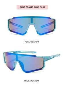1/2Pcs Kids Fashion Glasses Youth Baseball Lightweight TR90 Frame Sports Cycling Shades For Boys Girls - Multicolor - View 8