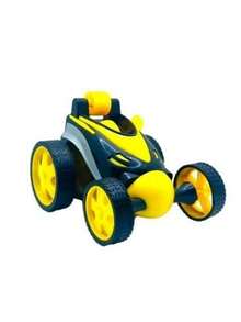 Remote Control Car Rotates 360° Crazy Car With Lights Fast Shipping! Stunt G - Màu vàng - Xem 3