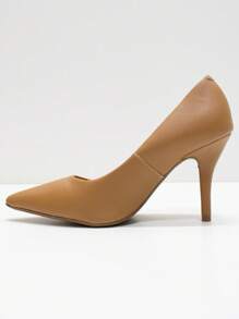 Vizzano Neutral Social Scarpin High Heel Comfortable Women's Basic Line Colorful - 1181.1101 - Camel - View 4