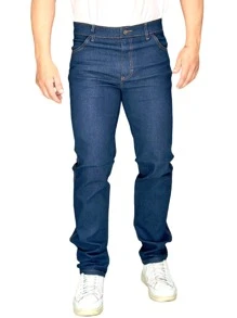 Men Jeans - 藍色 - 查看 6