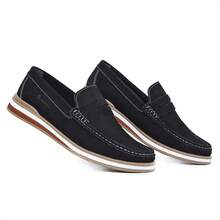 Men's Moccasin Kit Drive Sneaker Orthopedic Comfort Shoe + Watch And Sock - màu đen - Xem 4