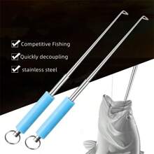 1pc Stainless Steel Fish Dehooker Fishing Tackle Gear Tool - Multicolor - View 3