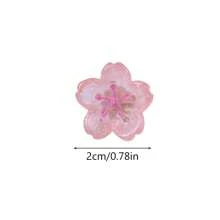 20/30/50pcs Pink Cherry Blossom Pins, Resin Flower Decorative Push Pins, Photos, Posters, And Other Office And School Supplies And Accessories Back To School,Back To School,School Supplies