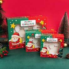 4/6 /12 Hộp đựng bánh nướng xốp nhiều màu sắc có cửa sổ 5 gói Hộp đựng bánh nướng xốp Hộp đựng bánh nướng xốp, bánh nướng xốp, bánh quy, bánh brownies, bánh rán Quà tặng Giáng sinh Đồ trang trí Giáng sinh Đồ ngủ Giáng sinh Quà tặng Giáng sinh Đồ trang trí Giáng sinh - Nhiều màu - Xem 4