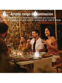 Focos Hogar Portatil Gancho Led Usb Recargables 40w 6piezas - Blanco - Ver 8