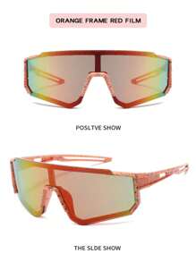 1/2Pcs Kids Fashion Glasses Youth Baseball Lightweight TR90 Frame Sports Cycling Shades For Boys Girls - Multicolor - View 17