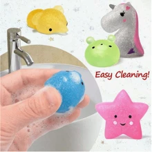 Christmas Decoration 10pcs Random Colors Cute Mochi Squishy Soft Toys, Suitable For Party Favors, Mini Stress Relief Toys, Gifts, Christmas, Random Colors