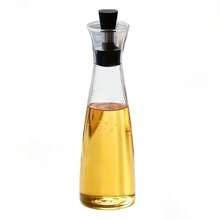 1 pieza Aceitera de estilo danés para el hogar, botella de vidrio borosilicato resistente a fugas apta para aceite, salsa de soja, vinagre, adecuada para exteriores, cocina, Navidad, Año Nuevo