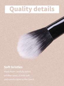 1 pieza Pincel de maquillaje minimalista con contorno, herramienta de maquillaje cosmético brochas maquillaje pinceles maquillaje cepillo maquillaje
