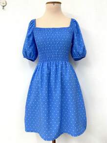 Women Dresses - Baby Blue - View 1
