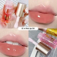 HERORANGE~保湿水润亮泽护唇油滋润水润透明镜面齿状唇彩 - 彩色 - 查看 4