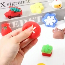 Đồ trang trí Giáng sinh 3-12 CHIẾC Đồ chơi bóp Mochi Giáng sinh, Đồ chơi giải tỏa căng thẳng hoạt hình Giáng sinh dễ thương nhỏ cho tiệc sinh nhật, Pinata Filler, Đồ dùng tiệc lễ hội, Đồ chơi giải tỏa áp lực, Động vật nhỏ, Đồ chơi tương tác (Màu ngẫu nhiên) - Nhiều màu - Xem 6