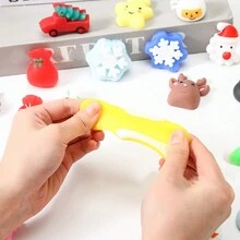 Đồ trang trí Giáng sinh 3-12 CHIẾC Đồ chơi bóp Mochi Giáng sinh, Đồ chơi giải tỏa căng thẳng hoạt hình Giáng sinh dễ thương nhỏ cho tiệc sinh nhật, Pinata Filler, Đồ dùng tiệc lễ hội, Đồ chơi giải tỏa áp lực, Động vật nhỏ, Đồ chơi tương tác (Màu ngẫu nhiên) - Nhiều màu - Xem 5