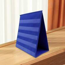 Desktop Pocket Chart, Tabletop Teaching Classroom Pocket Charts, Double Side And Self Standing Pocket Chart - Blue Color - View 2