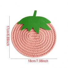 Hitzefeste Untersetzer Erdbeere Kürbis süße Frucht Serie, rutschfeste Untersetzer & Topflappen, Halloween Geschenke