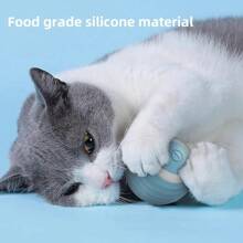 Bola Bolinha Giratória Interativa Gato Cachorro Pet Regarregável USB Luz Brinquedo Inteligente Relaxante Elétrico