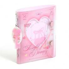 1 件 M5 卡片书活页本极具吸引力的 DIY 蝴蝶手册学生笔记便携式便携本、学生文具、学校用品 - 彩色 - 查看 14