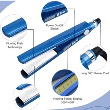 Hair Straightening Irons - Blue - View 10