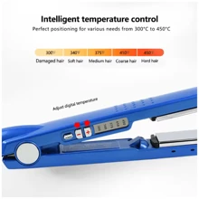 Hair Straightening Irons - Blue - View 8