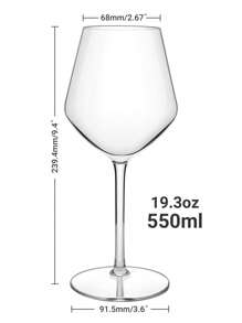 2/4Pcs Pool Floating Wine Glass,19.3 Oz/550ml,Made Of Non Fragile Tritan Plastic Material,Suitable For Holiday Events,Anniversaries,Parties.It Can Also Be Used In Swimming Pools,Bars,And Outdoors,Making It An Ideal Gift For Fathers. - View 6